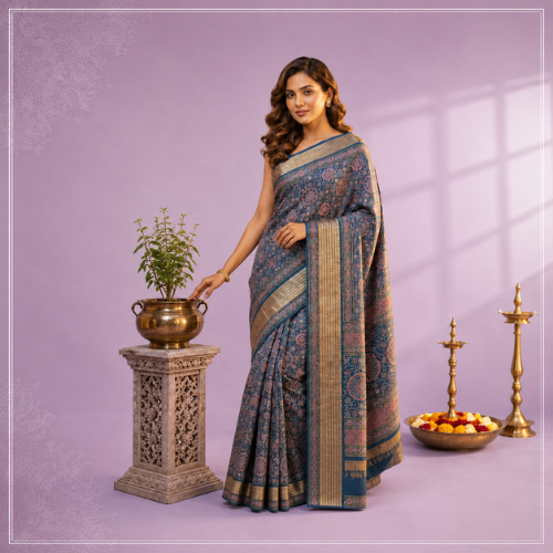 Synthetic Sarees
